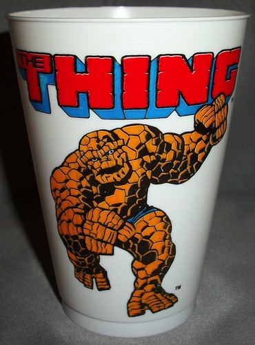 The Thing 2 Slurpee Cup by John Buscema from FF 116
