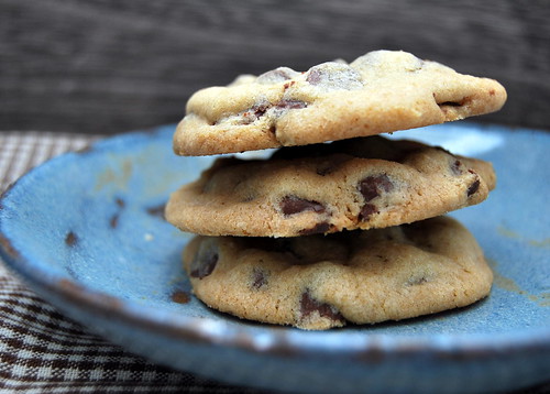 Soft Chocolate Chip Cookies - plated-001