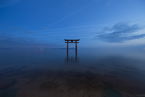 白髭神社、琵琶湖、滋賀県、日本 / SHIRAHIGE-SHRINE, SHIGA, JAPAN
