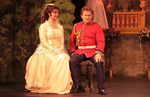 Fiona Main (Aline) and Darren Coutts (Alexis). Photo © Ross Main