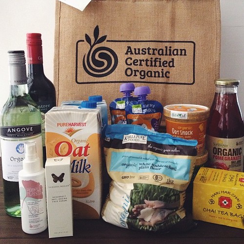 A few of my already preferred brands and a few new ones... #gifted from #AustralianCertifiedOrganic campaign - interesting to know what the certification means but remember to read labels and use common sense - organic cookies are still cookies 