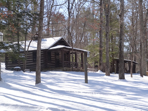 Winter cabins at Douthat State Park (Cabin 1 and Cabin 2)