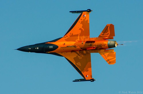 Dutch F-16 @ Waddington Airshow 2013