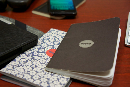 Word Notebooks by bump