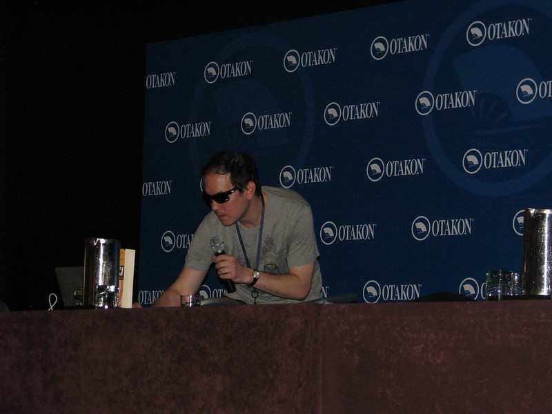 Roland Kelts at his "Anime After the Quake" panel