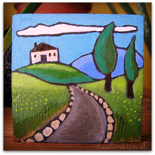 road to home art by Regina Lord