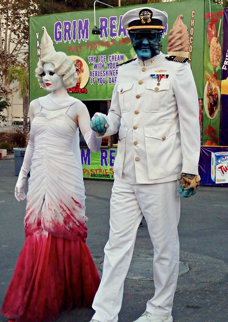 The Captain and Graceful Gale at Queen Mary's Dark Harbor
