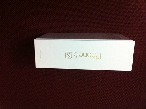 Apple iPhone 5S Gold box