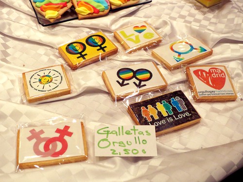 Gay pride cookies