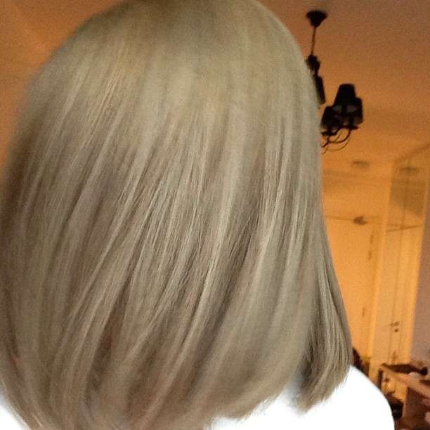 New hair color. #haircolor #bleach #grey #ash #blonde