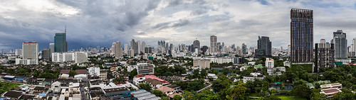 Panoramic Bangkok City View by notjustnut