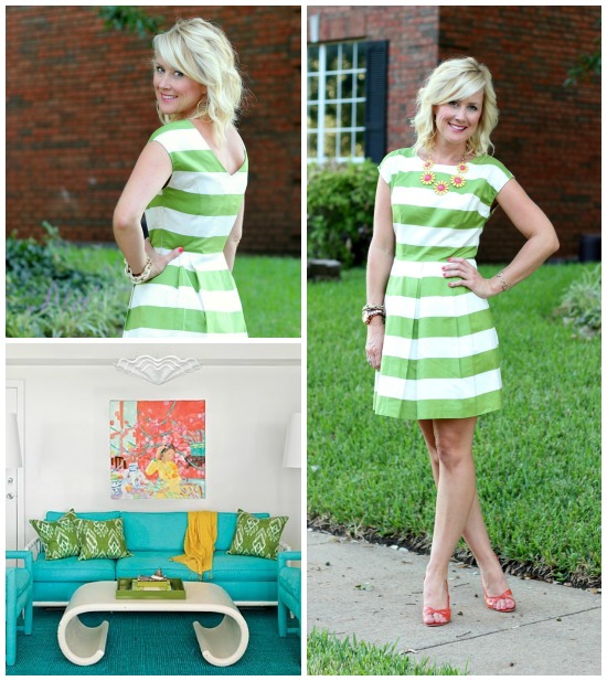 Hi Sugarplum | {Outfit Inspiration} Green & Orange