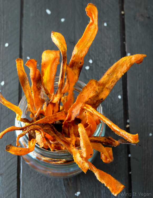 Spicy Cayenne Carrot Chips