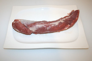 01 - Zutat Schweinefilet / Ingredient pork filet