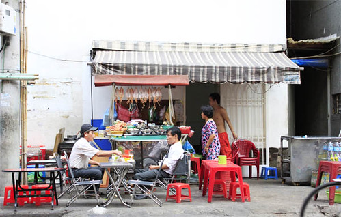 Street Food and Soup in Saigon