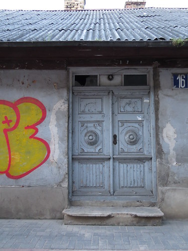 Door in Ventspils