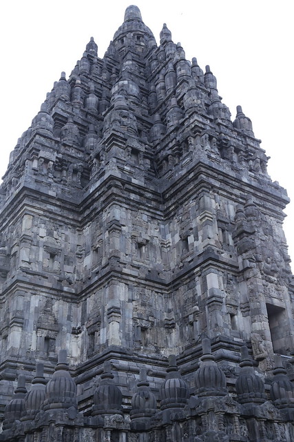 The top part of Shiva temple at Prambanan
