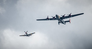 B-24 and P-51