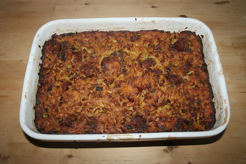 30 - Döppekoochen - Rheinischer Kartoffelkuchen - Fertig gebacken / Rhenisch potato cake - Finished baking