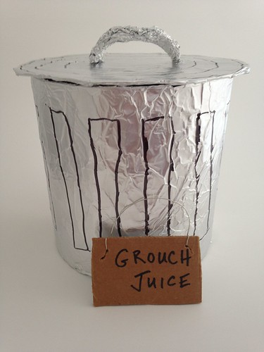 CraftyGoat's Notes: Oscar the Grouch Trashcan Punch Bowl