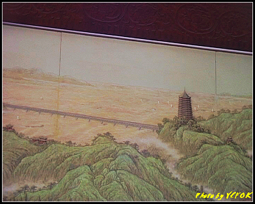 杭州 西湖 (西湖十景之一) 雷峰塔 - 074 (錢塘江及六和塔壁畫)