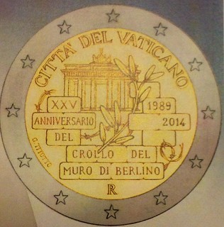 2014 Vatican 2 Euro Coin Design