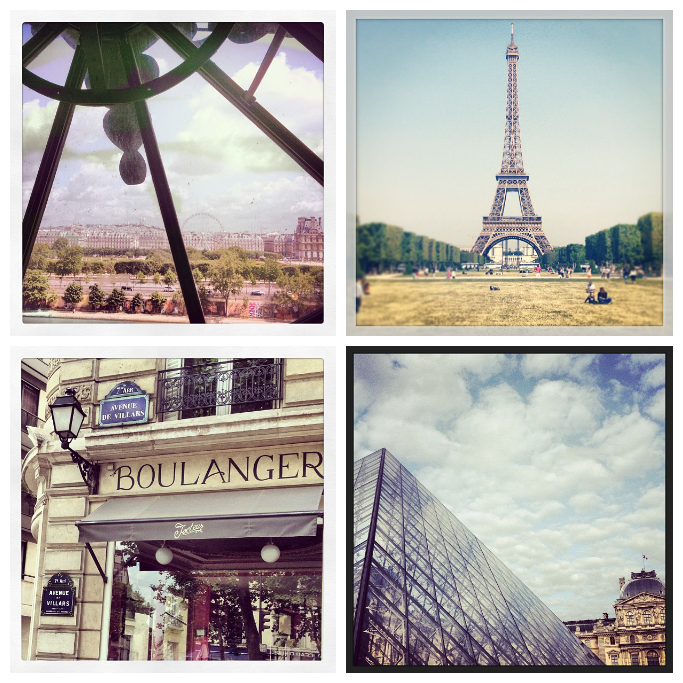 Paris, boulangerie, eiffel tower, champs de Mars, Lourve, Louvre Museum, Musee D'Orsay, clock, 
