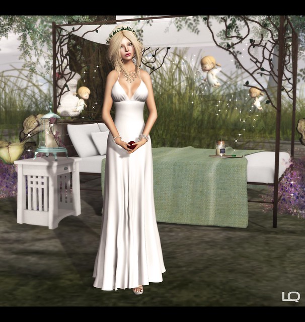 Baiastice_Arya Dress & Alouette - Forest Canopy Bed
