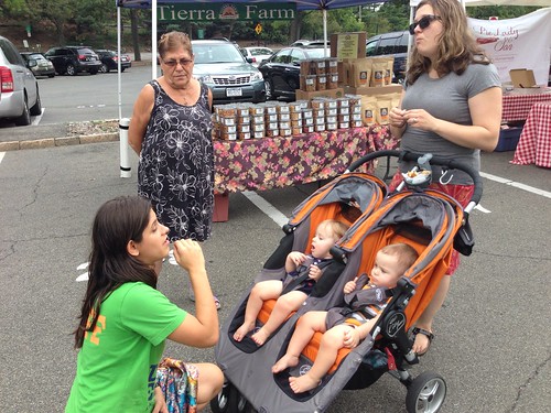 Talking Shop About Babies at the Farmer's Market