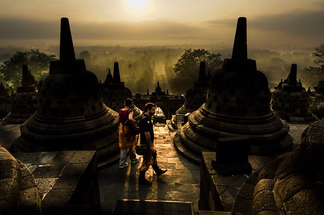 Borobudur's sunrise