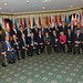 Secretary Kerry Poses for a Photo With Members of the EU28