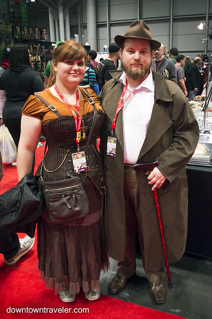 NY Comic Con Couples Costume Steampunk