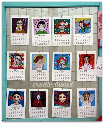 2014 Portraits of Sweet Enchantment Wall Calendar