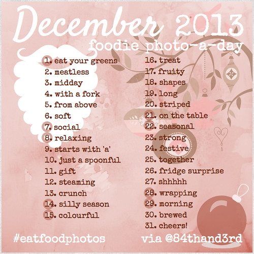 #eatfoodphotos December 2013 Food Photo Challenge