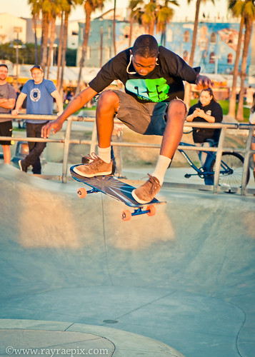 Leontay Sanders Venice Skatepark