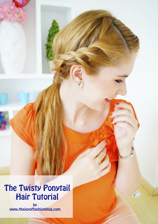 The Twisty Ponytail Hair Tutorial