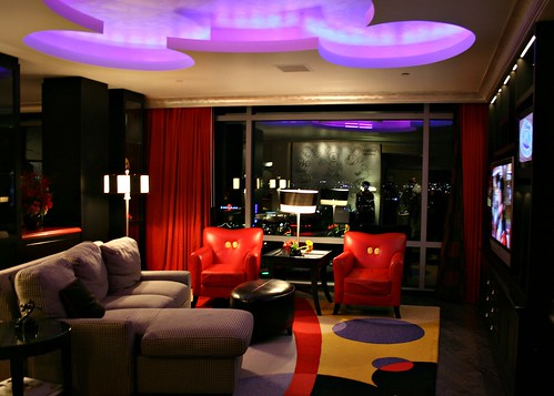Mickey Penthouse living room