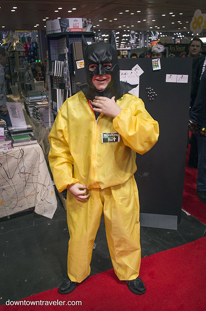 NY Comic Con Kids Costume Breaking Bat