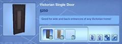 Victorian Single Door