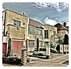 International style Art Deco house,Leicester#artdeco#Leicester#camera+ by davidearlgray
