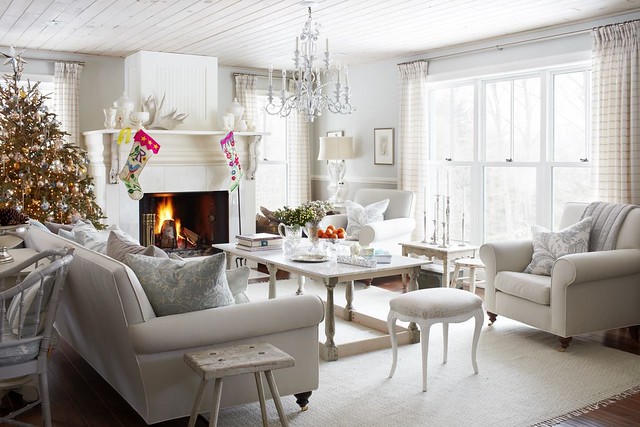 Living After Midnite: Winter White Decorating