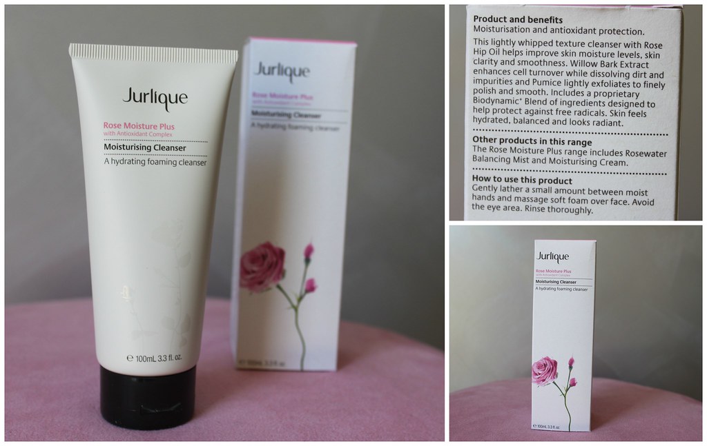 rose moisturizing cleanser cream moisturising hydrating australian beauty review ausbeautyreview jurlique christmas value pack gift set myer natural skin care clear beautiful pretty rose hip oil luxury blog blogger
