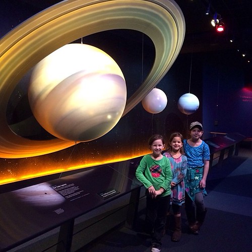 Just hanging out by Saturn. No big deal.