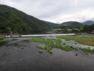 View from Togetsu-kyo Bridge, Arashiyama