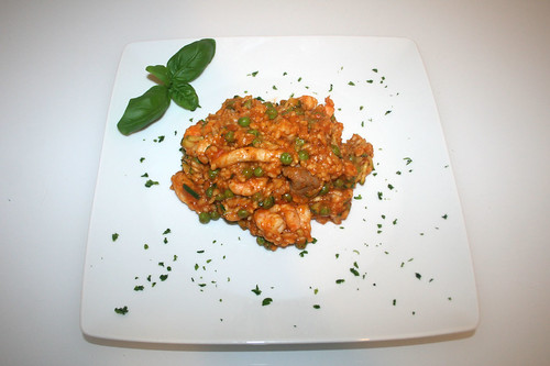 47 - Portugiesiche Reispfanne - Serviert / Portuguese rice fry - served