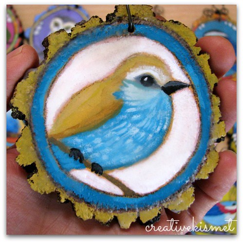 bird ornament by Regina Lord