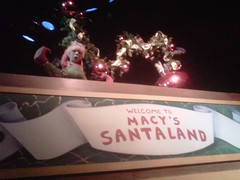 Macy's Santaland 2013