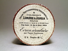 Lumière & Jougla Paris, Ecron Circulaire por plaques autochromes nº 4 Ø45mm