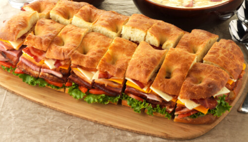 Super Sandwich #HoneyBakedGameDay #sponsored