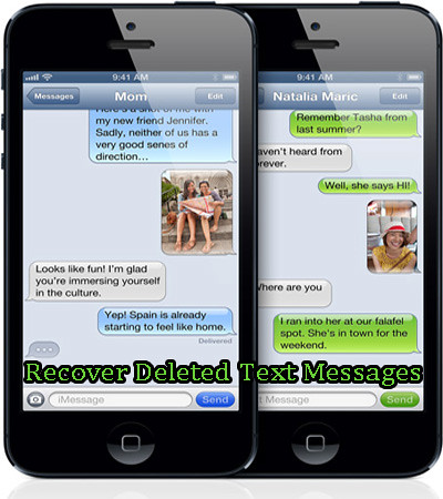 retrieve deleted text messages iphone